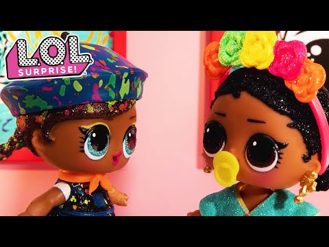 The B.B.s Go To Art School Part 2 | L.O.L. Surprise!  | Stop Motion Cartoon