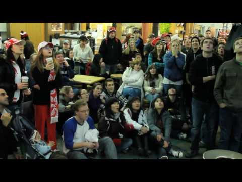 Compilation of Canada's Reactions to Men's Hockey Gold Part 1 of 2 (Vancouver 2010)