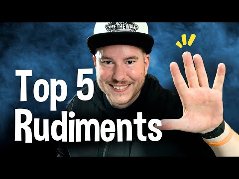 Diese 5 Rudiments solltest du drauf haben! ( Nützlich für Grooves, Fills & Handtechnik )
