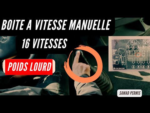 BOITE A VITESSE MANUELLE POIDS LOURD. ( 16 vitesses)