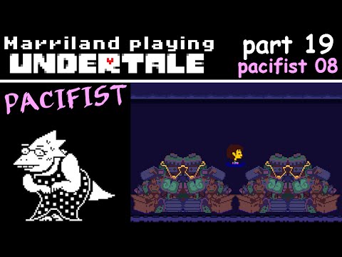 Undertale, Part 19 (Pacifist 08): Trashy Date! [Facecam + "Blind" Let's Play]