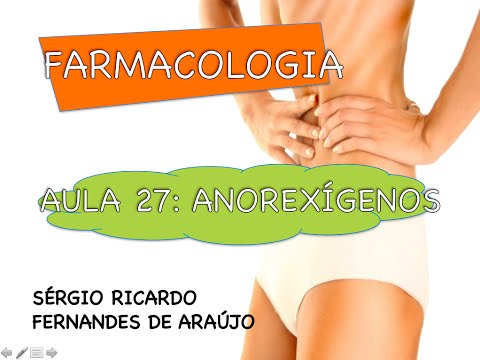 Curso de Farmacologia: Aula  27 - Anorexigenos - Fármacos