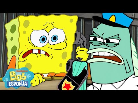 Bob Esponja | Las personas MÁS MALAS de Fondo de Bikini 😈 | Compilación de 60 minutos | Español