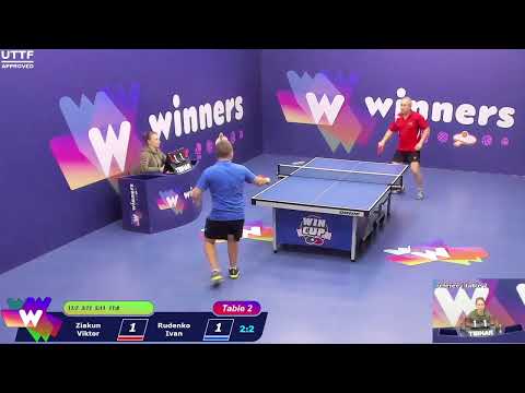 WINners CUP table 2  09.11 Ziakun Viktor - Rudenko Ivan  17:45