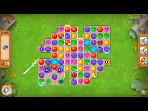 GardenScapes level 8886 🌱 Playrix HD 👋😘✌️