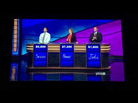 Double Jeopardy, Jason Zuffranieri Day 3 - 2nd Daily Double (7/23/19)