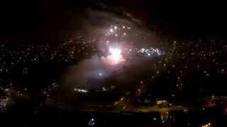 preview picture of video 'Stand Rd Fireworks Display Chesterfield 2014 Drone Styley!'