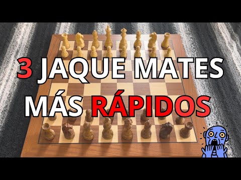 The 3 fastest checkmates that exist