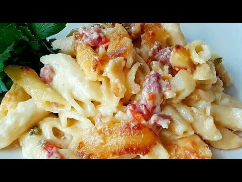 Haitian Macaroni au Gratin - Haitian food