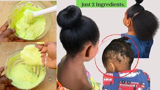 2 Important Ingredients Her Hair Loves .Helps To Stop Breakage,  Moisturise n Promotes Hair Growth