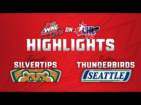Everett Silvertips at Seattle Thunderbirds 01/11 | WHL Highlights 2024-25