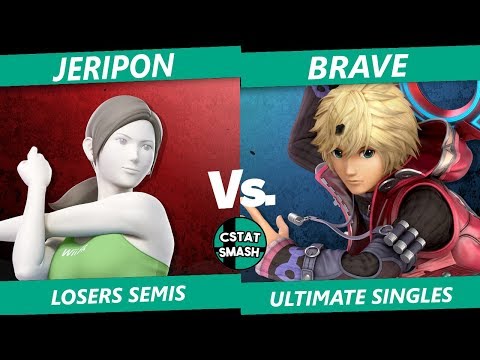 NO CAPS 9/27/19 - Jeripon (Wii Fit Trainer) vs Brave (Shulk) Losers Semis