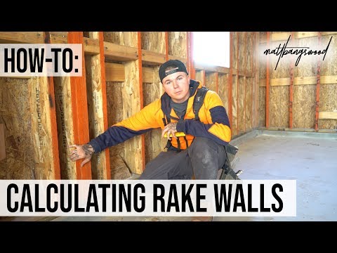 How-To: Calculating and Framing Rake Walls [The EASIEST Method]