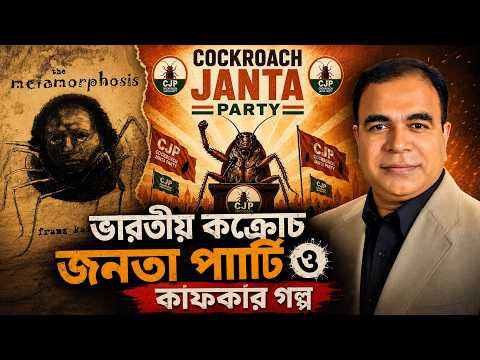 ভারতীয় কক্রোচ জনতা পার্টি ও কাফকার গল্প || শাকিল আহম্মেদ, পিএইচডি || NGK