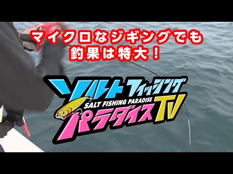 マイクロなジギングでも釣果は特大！（ソルパラTV・第44回2021年7月29日放送）