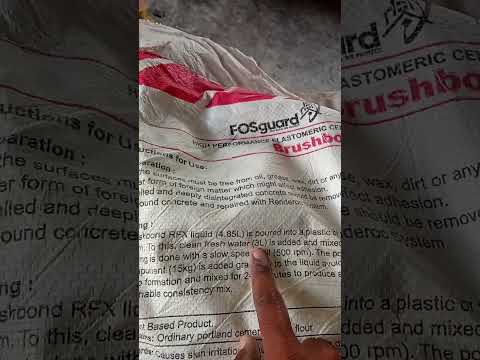 Fosroc Brushbond TGP