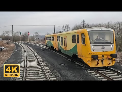 🆕🎥 Nová výhybna Bartoušov a opravené úseky trati 061.
