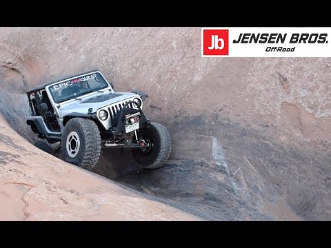 ORI Strut's Level-It on Escalator Obstacle, Hells Revenge, Moab Utah