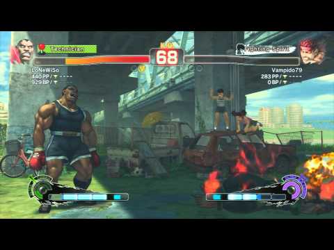 Super Street Fighter 4 ARCADE EDITION: EVIL RYU vs BALROG