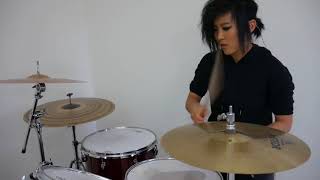 Bring Me the Horizon  - "Avalanche" (Drum Cover) by Jess Choi (Jessdrumss)