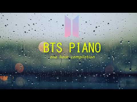 1 HOUR BEST OF BTS PIANO DNA, Spring Day, I Need U ... Music for Studying and Sleeping Piano VGK