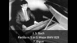 J. S. Bach - Partita n. 5 in G Major BWV 829 - 7. Gigue (7/7)