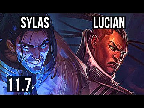SYLAS vs LUCIAN (MID) | Rank 6 Sylas, 6 solo kills, Legendary, 11/2/4 | BR Challenger | v11.7