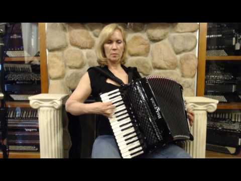 BELTSTUIII3472BK - Black  Beltuna Studio III Piano Accordion LMM 34 72 $4999