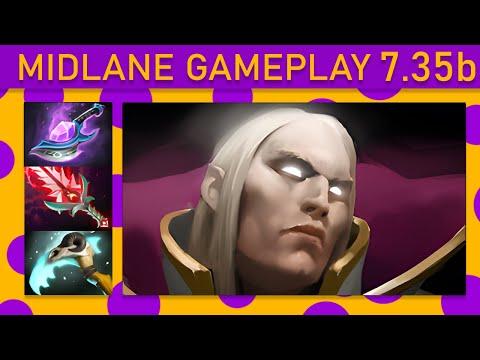 🔥Yatoro雨 Invoker 30+ Kills! Mid Gameplay 7.35b - Dota 2 Top MMR