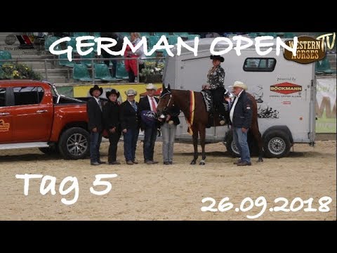 WHTV: EWU German Open 2018 - Tag 5 - 26.09.2018