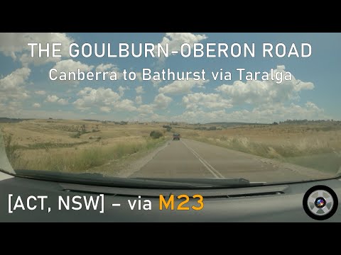 Canberra to Bathurst via Taralga (NSW) • The Goulburn-Oberon Road