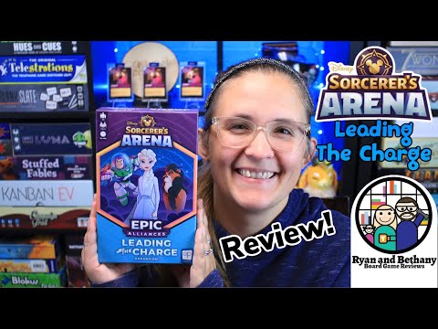 Ryan and Bethany review Disney Sorcerer's Arena: Epic Alliances - Leading the Charge!