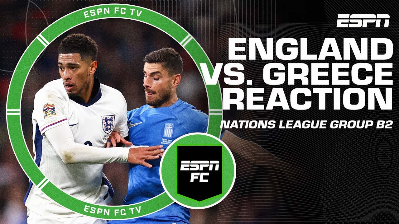 Greece gave England a good battering! - Craig Burley on loss in Nations League Group B2 | ESPN FC