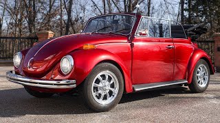 Video Thumbnail for 1971 Volkswagen Beetle Convertible