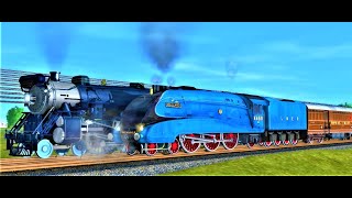[US vs UK] CNJ The Blue Comet vs LNER Mallard