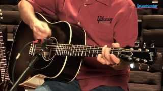 Video thumbnail for Gibson Acoustic J-45 Standard Acoustic-electric Guitar Demo - Sweetwater Sound by Sweetwater