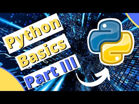 Python Basic Part 3