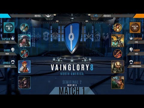 Nova vs Rogue Game 1 Semifinal | Vainglory 8 NA Autumn 2017 Split 1 Week 3