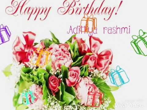 Happy birthday Rashmi adittiya