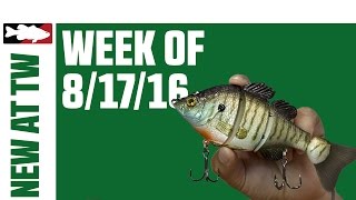 What's New At Tackle Warehouse 8/17/16