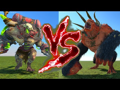 Ghoritch VS Scyla Anfingrimm. Total War Warhammer 3