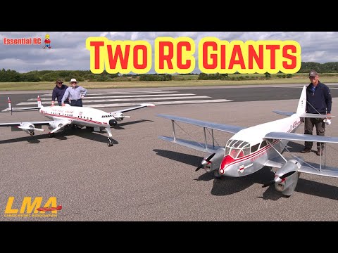 Two Giant Classic Airliners Fly Together ! LMA Elvington Show 2024