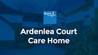 Ardenlea Court Care Home Bupa Uk
