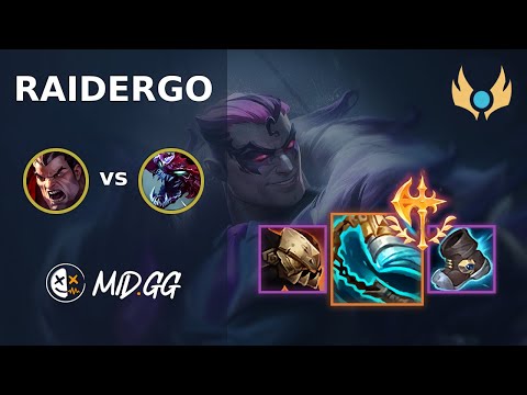 MID.GG: [ RaiderGO ] Darius TOP vs Cho'Gath | EUW CHALLENGER | LOL Season 2025