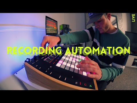 Recording Automation | Ableton Push 2 | Techno