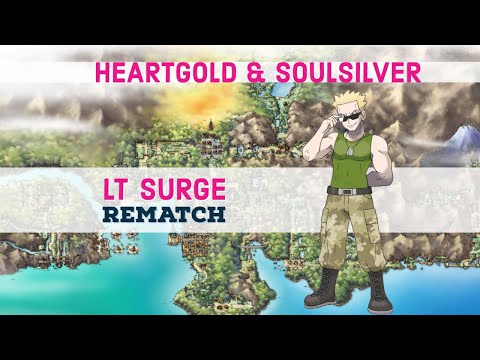 How to Rebattle Lt. Surge + Rematch - Pokemon HeartGold & SoulSilver