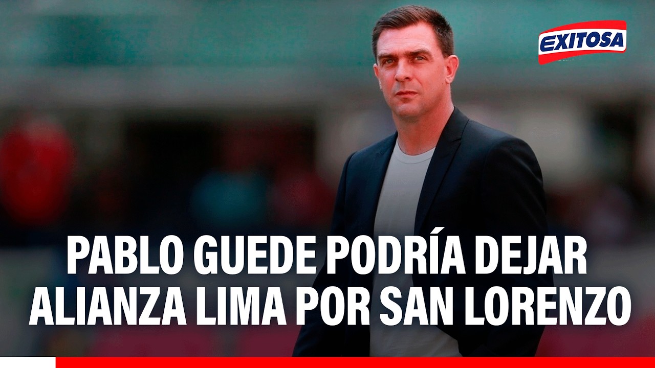 🔴🔵 Pablo Guede podría dejar Alianza Lima: Sería opción A para San Lorenzo