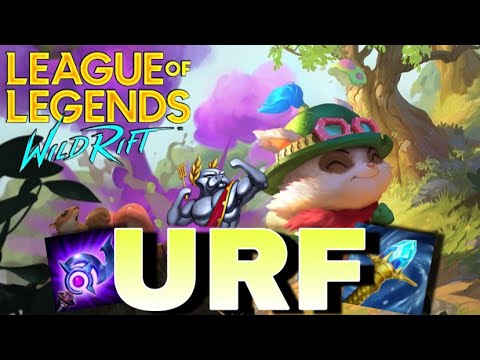 TEEMO DO CAPETA NO URF!!!!! WILD RIFT