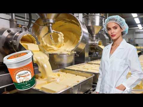 You Won't Imagine How Butter Is Made | From Scratch to Finished Product