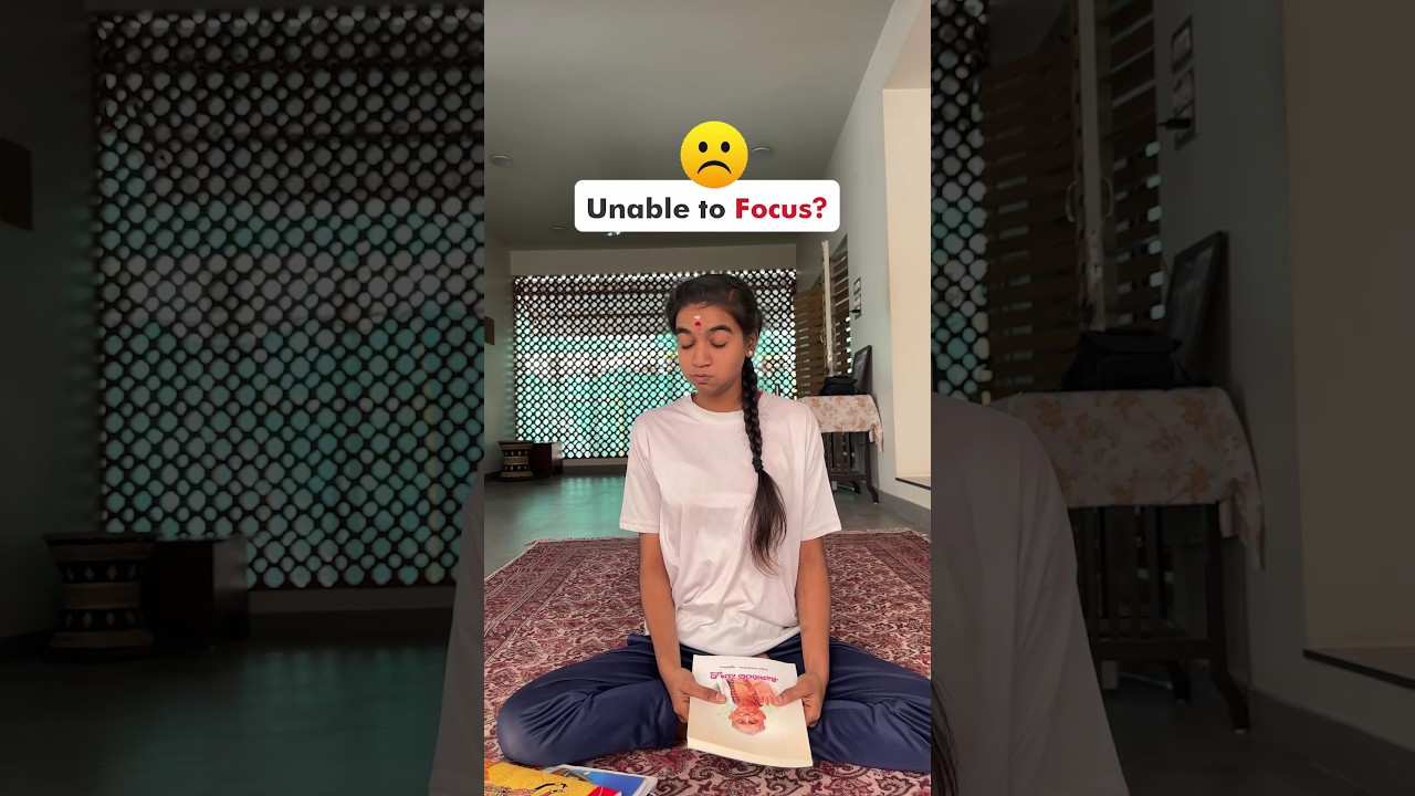 Simple Asanas to improve Concentration | Enhance Your Memory Power | #yoga #shorts #focus